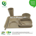 High Quality Rice Husks School Lunch Trays